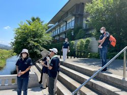 防災訓練の様子